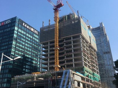 上海陆家嘴富士康总部大厦弹簧减震器案例